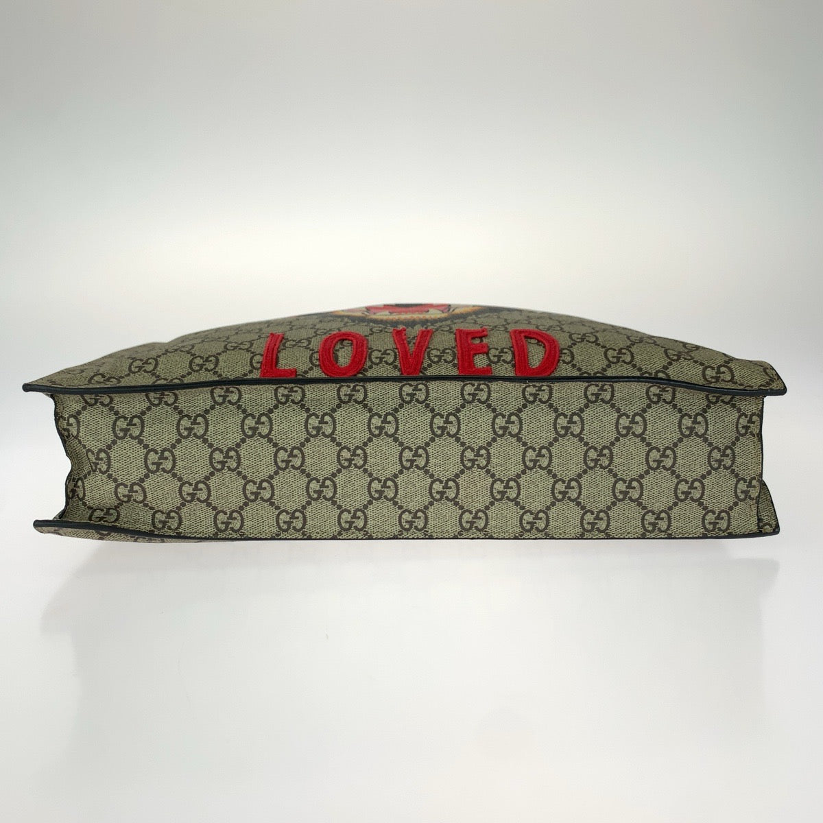 GUCCI グッチ アングリーキャット ベージュ マルチカラー GGスプリームキャンバス / レザー 450950 トートバッグ メンズ AB41