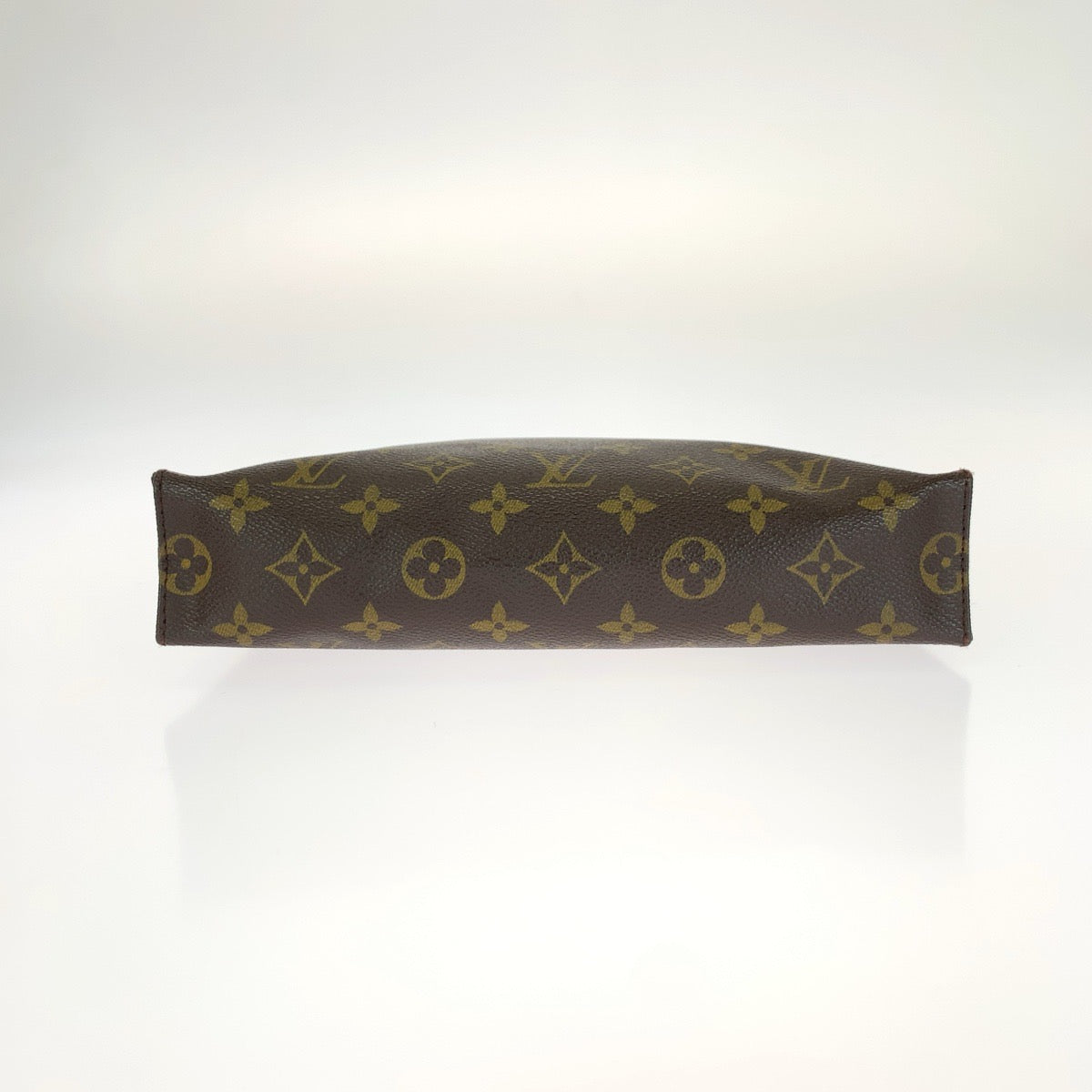 LOUIS VUITTON ルイヴィトン モノグラム ポッシュ トワレット26 ブラウン ゴールド金具 PVC M47542 クラッチバッグ セカンドバッグ メンズ AB27