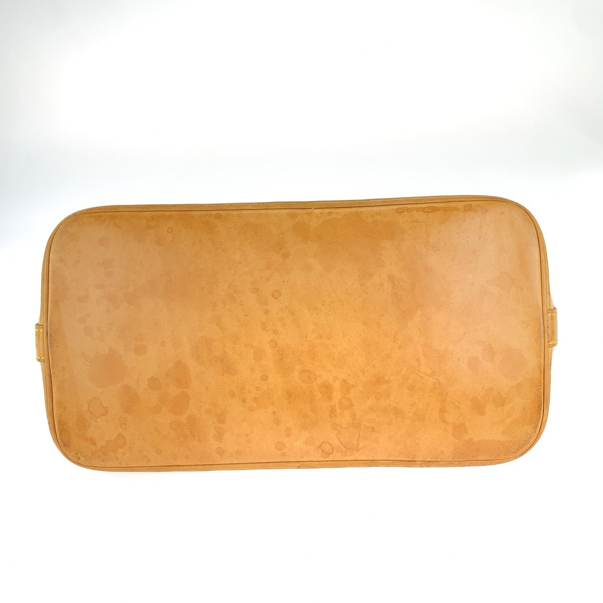 LOUIS VUITTON ルイヴィトン モノグラム アルマ ブラウン ゴールド金具 PVC / レザー M51130 ハンドバッグ レディース B54