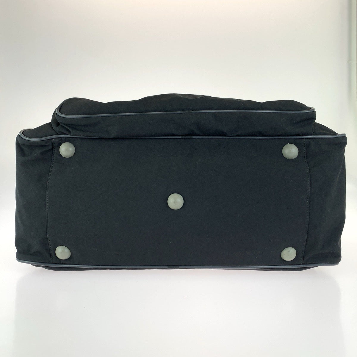 PRADA SPORTS プラダスポーツ スポーツライン 2way ブラック 黒 シルバー金具 ナイロン ボストンバッグ ショルダーバッグ メンズ AB40