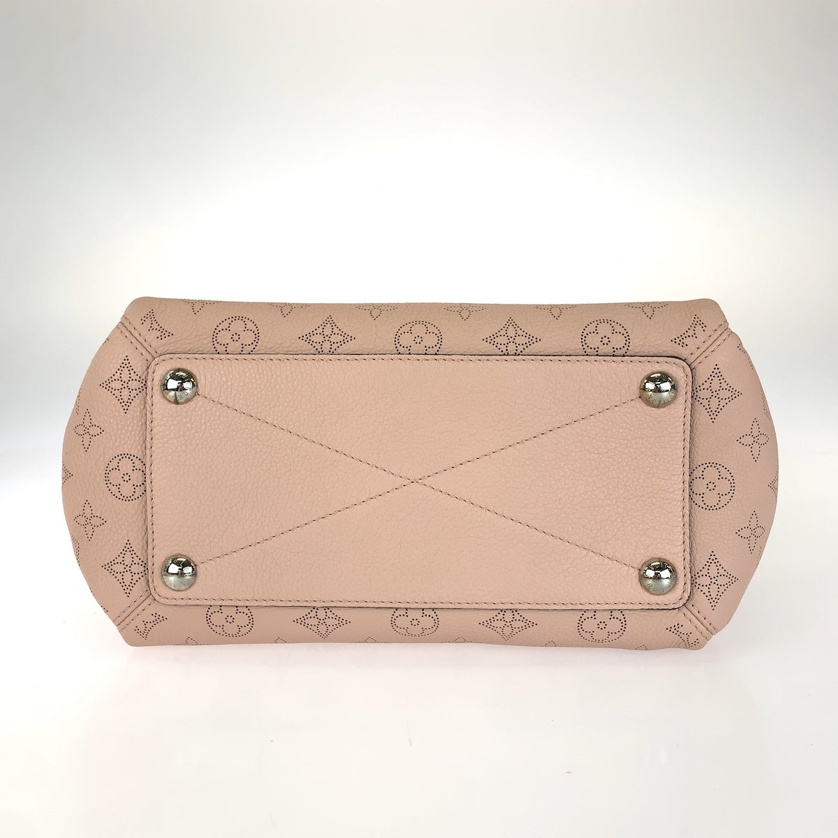 LOUIS VUITTON ルイヴィトン マヒナ バビロンPM 2way ピンク ゴールド金具 レザー M50033 ハンドバッグ ショルダーバッグ レディース AB165