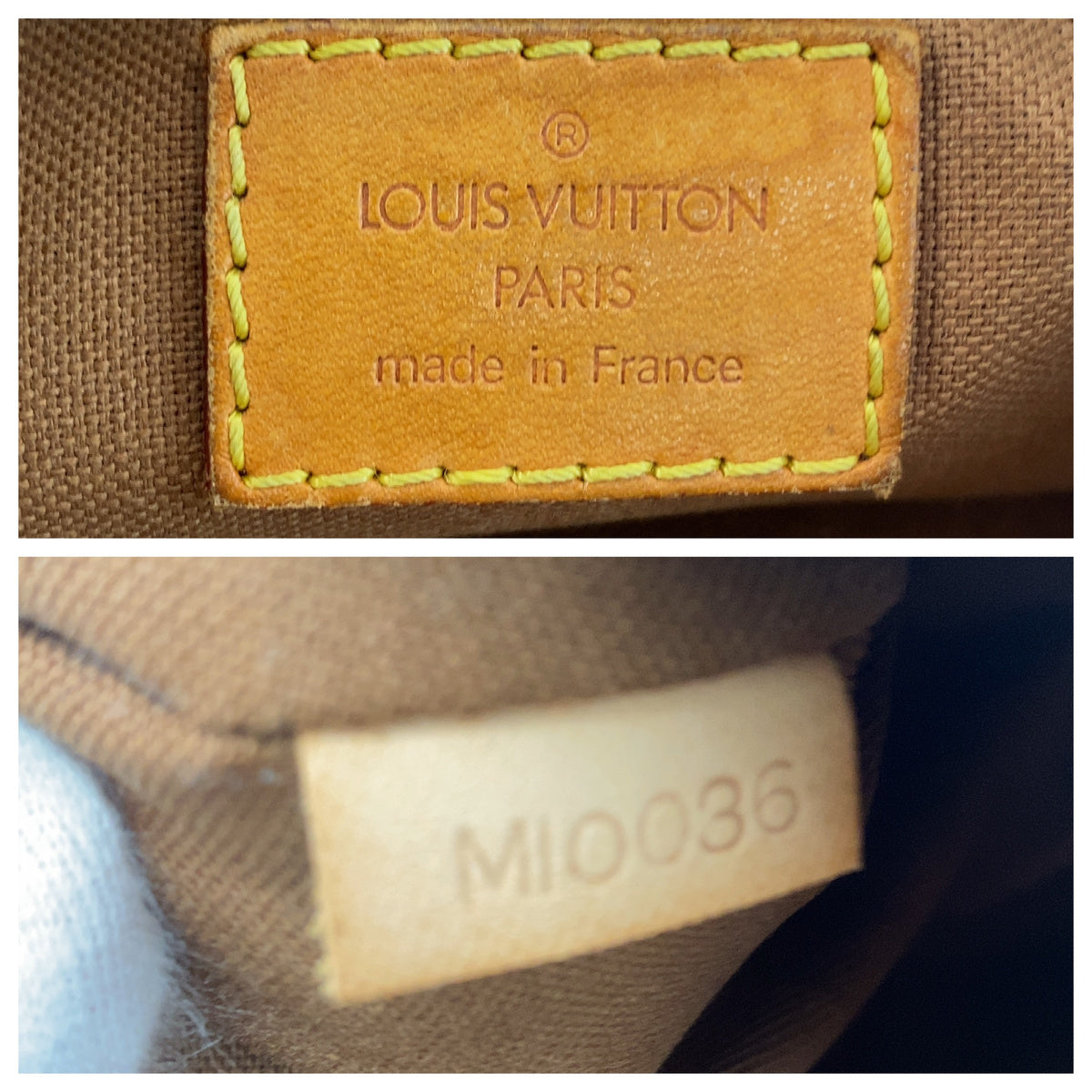 LOUIS VUITTON ルイヴィトン モノグラム ポシェット ボスフォール ブラウン PVC / レザー M40044 ショルダーバッグ ポシェット メンズ B37