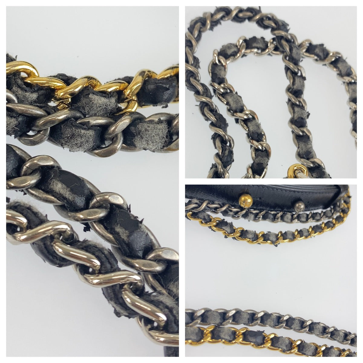 CHANEL シャネル ガブリエル ドゥ シャネル スモール ホーボー ピンクベージュ ブラック チェーンショルダーバッグ レディース B158