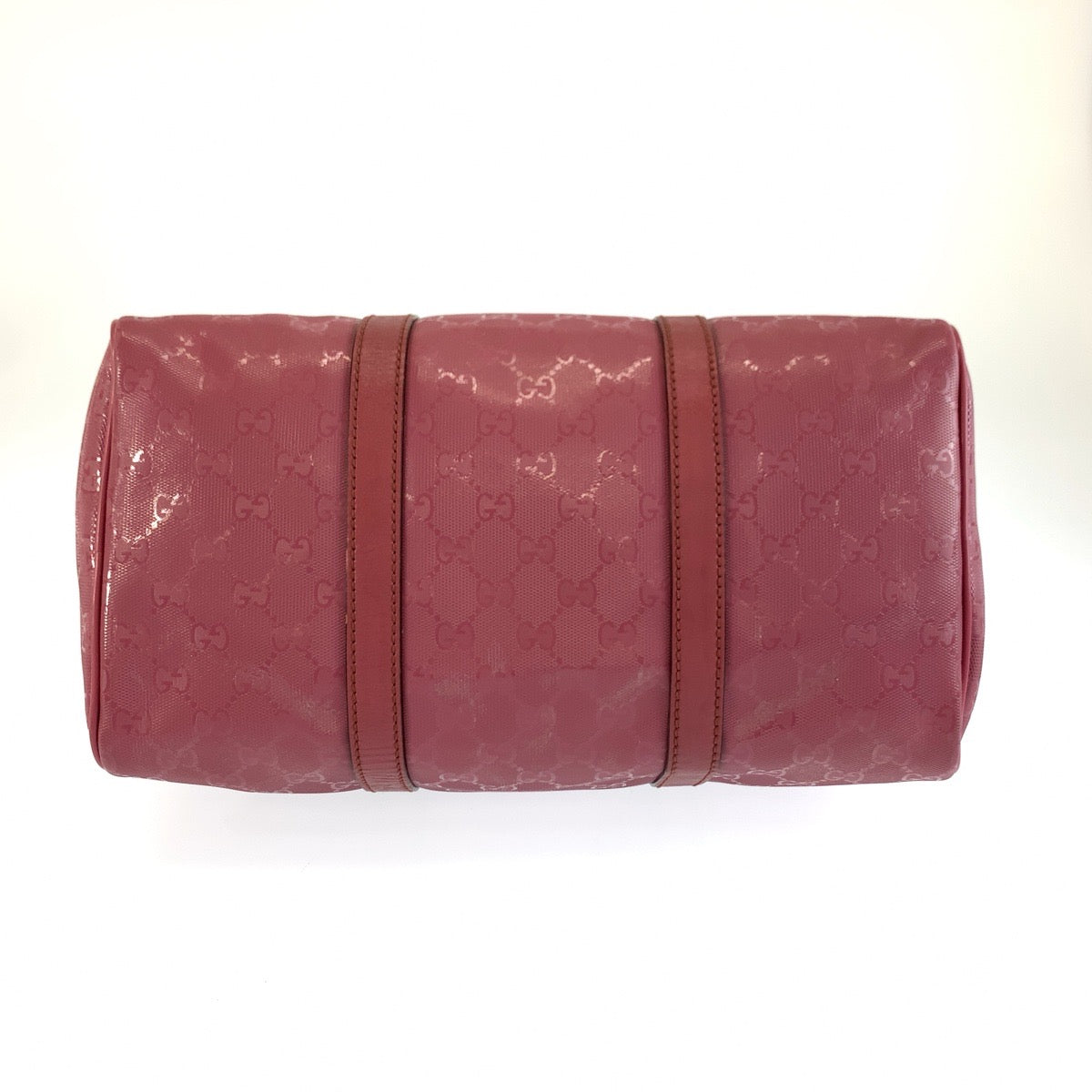 GUCCI グッチ GGインプリメ ジョイ ピンク ゴールド金具 PVC 193603 ハンドバッグ ボストンバッグ レディース ABP37