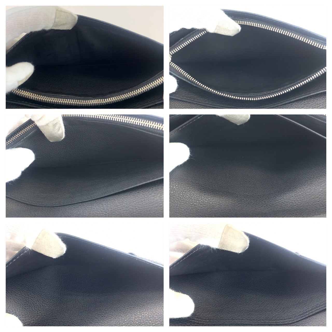 10036
LOUIS VUITTON Louis Vuitton Taurillon Leather Portefeuille Brazza Noir Black Leather M58192 Long Wallet Billfold Men's