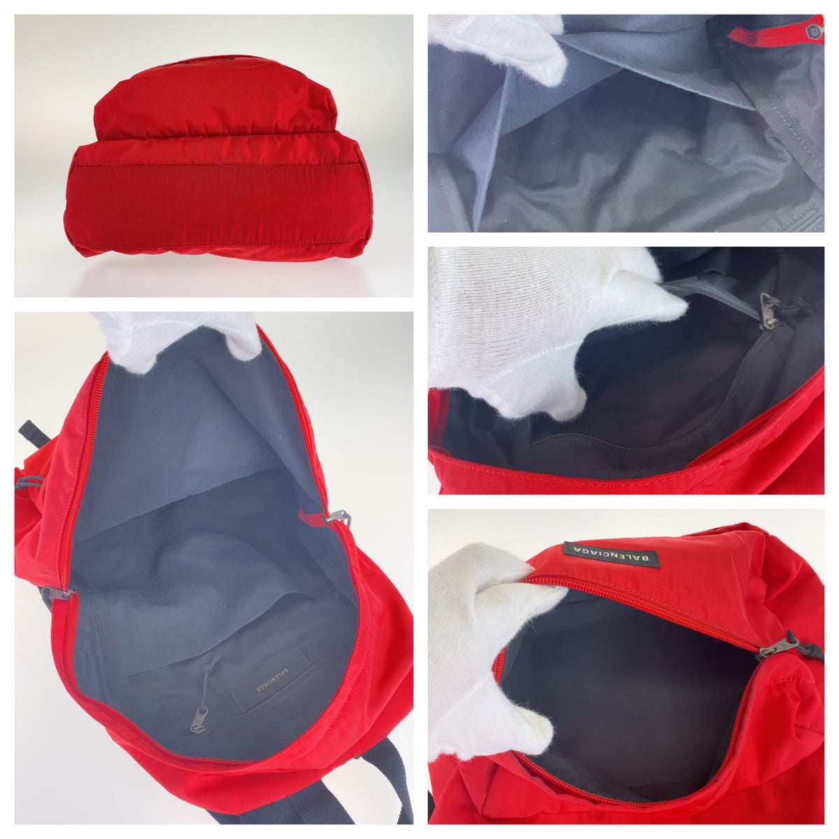 10069
BALENCIAGA バレンシアガ エクスプローラー レッド 赤 ブラック 黒 ナイロン 503221 バックパックリュック リュックサック メンズ ABP45