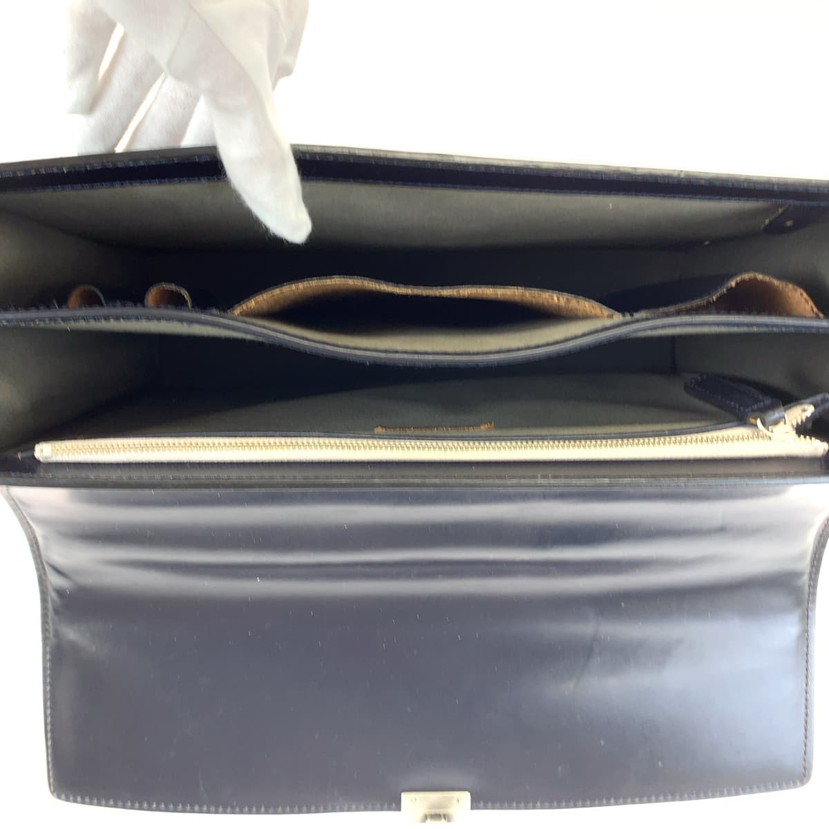 10138
COCOMEISTER ココマイスター クラシック ネイビー 紺 / ブライドルレザー ビジネスバッグ ブリーフケース 書類かばん メンズ