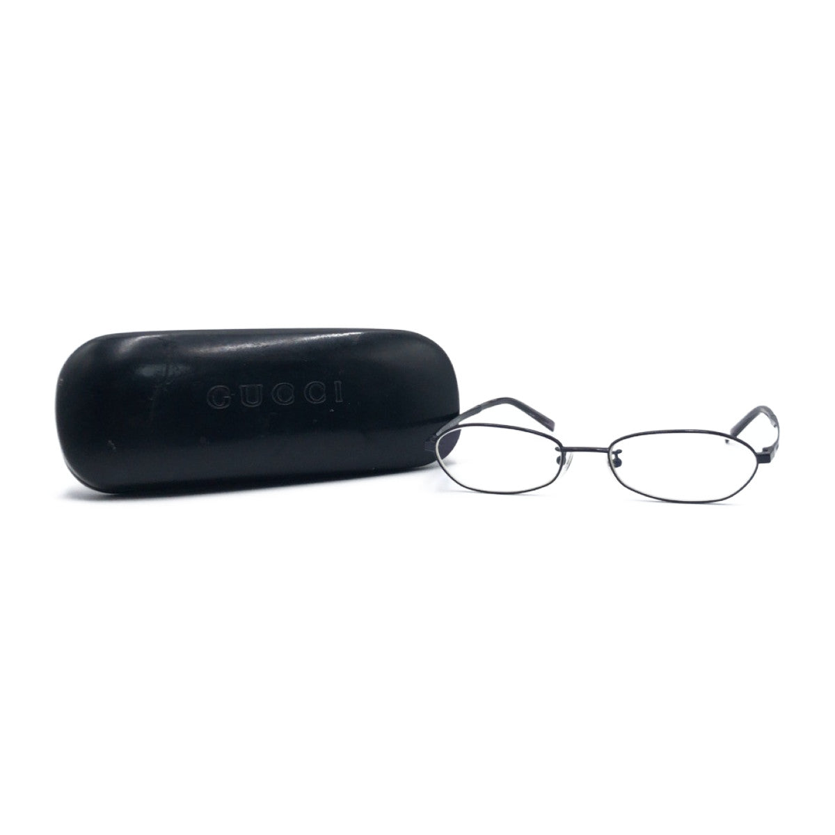 D-013
GUCCI グッチ ブラック 黒 チタン GG-9551J B7P 5016-137 メガネ 度あり レディース