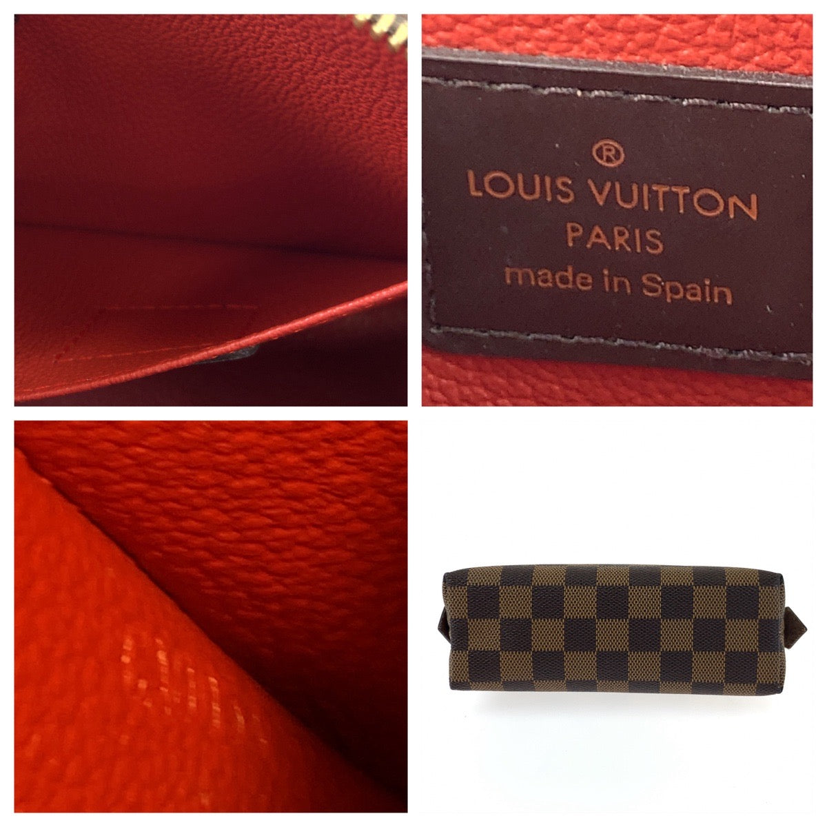 H-00303
LOUIS VUITTON ルイヴィトン ダミエ ポシェット コスメティック ブラウン PVC メイクポーチ 化粧ポーチ レディース