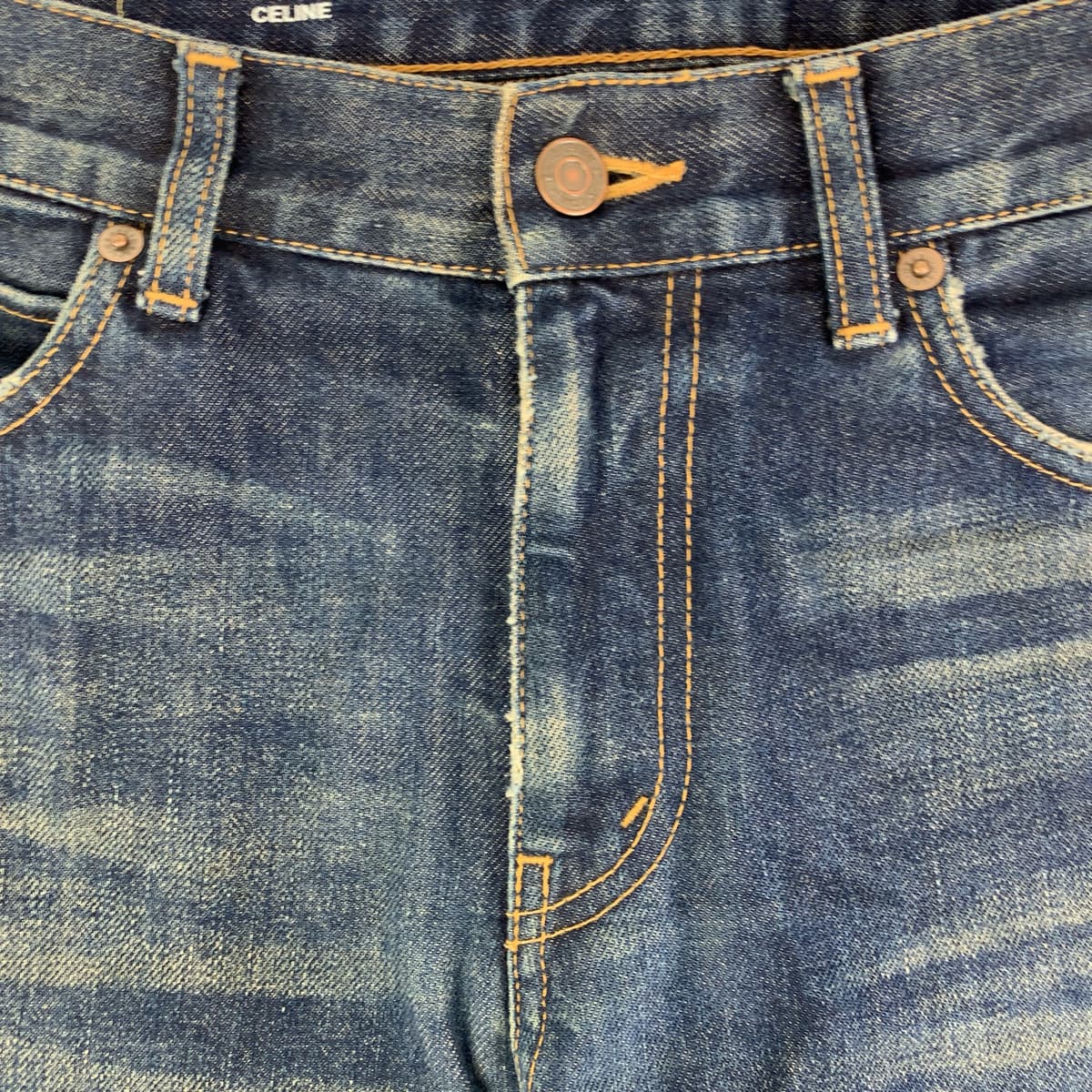 10243
CELINE セリーヌ エディスリマン サイズ29 ブルー インディゴ コットン M_SK_004 デニムパンツ 長ズボン ジーンズ メンズ