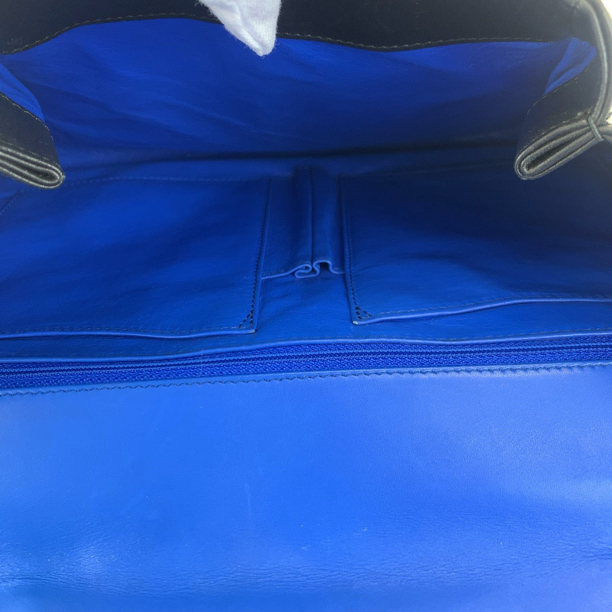 10290
CARTIER カルティエ パンテール ブラック ゴールド金具 レザー ビジネスバッグ ブリーフケース メンズ