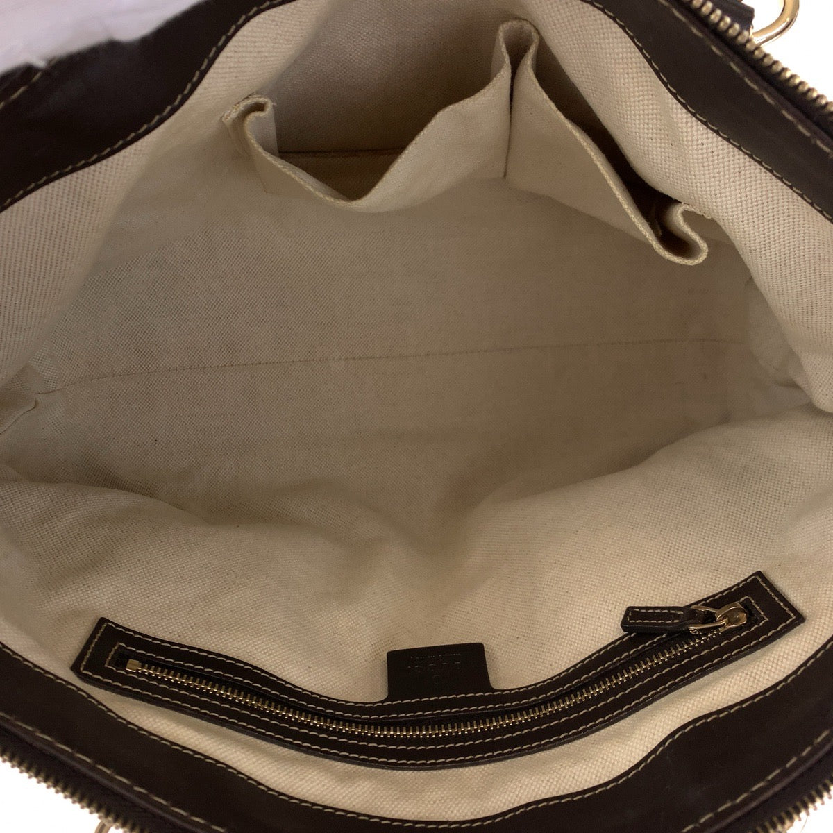 H-00440
GUCCI グッチ ラブリー ブラウン 茶 GGキャンバス / レザー 257069 トートバッグ ハンドバッグ ショルダーバッグ レディース