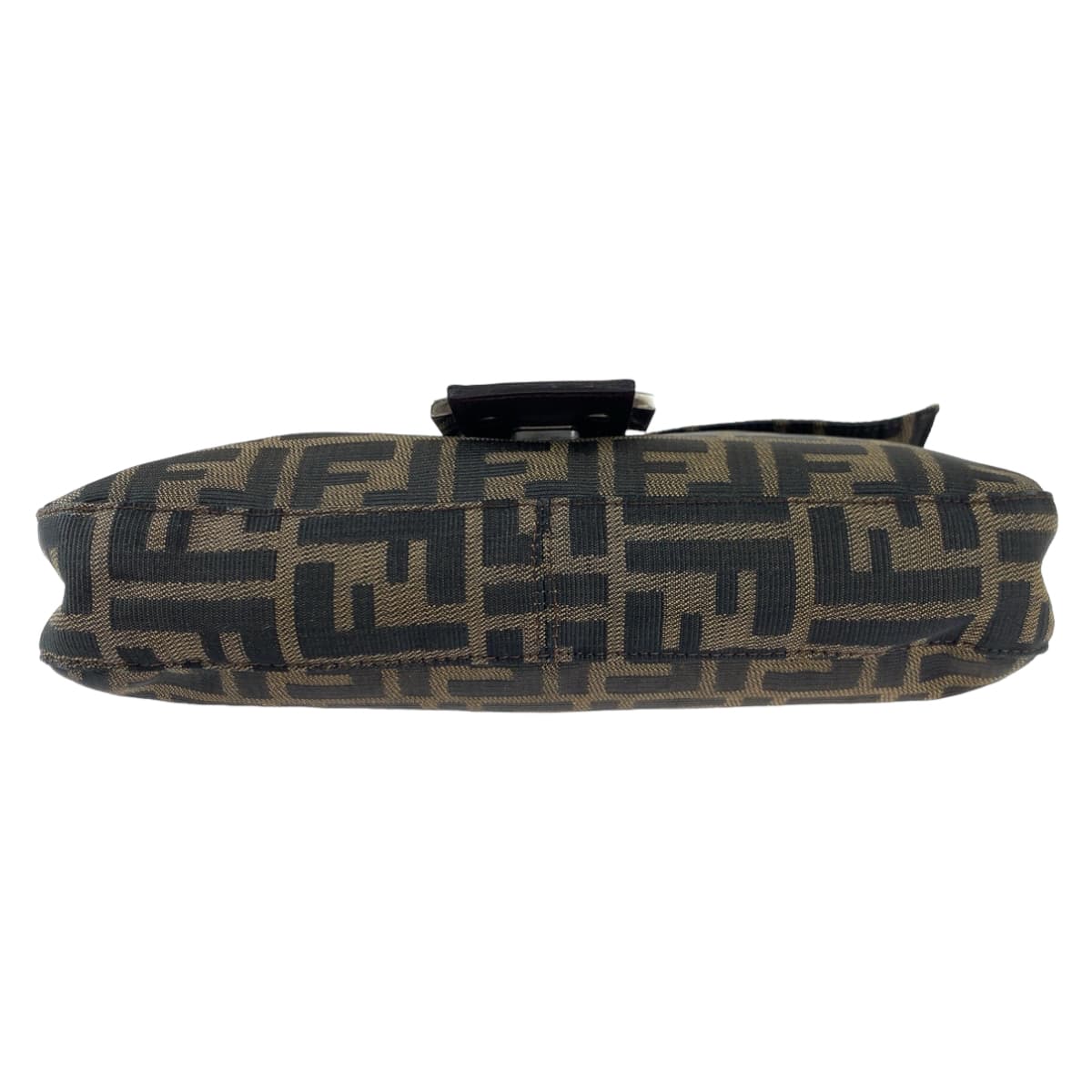 H-00464
FENDI フェンディ ズッカ マンマバケット ブラウン 茶 シルバー金具 キャンバス ハンドバッグ アクセサリーポーチ レディース