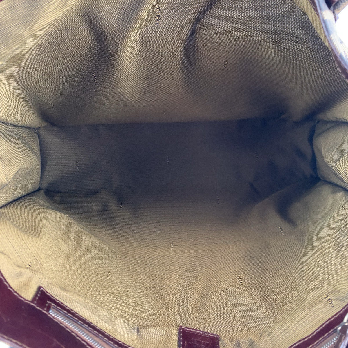 10346
FENDI フェンディ ヴィンテージ ズッカ柄 ブラウン シルバー金具 キャンバス トートバッグ ハンドバッグ レディース