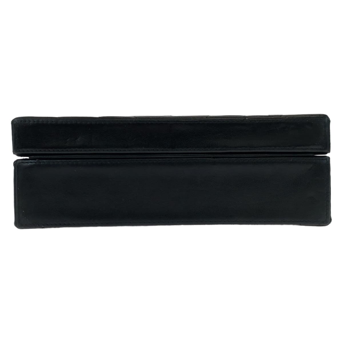 H-00528
CHANEL シャネル Vステッチ ココマーク ミニトランク ブラック 黒 ゴールド金具 ラムスキン ショルダーバッグ 斜め掛け ボックス レディース