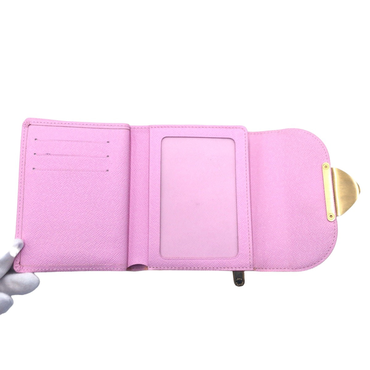 LOUIS VUITTON ルイヴィトン ポルトフォイユ・コアラ リッチ モノグラム マルチカラー ホワイト 白 ピンク ゴールド金具 PVC M58081 二つ折り財布 コンパクトウォレット レディース