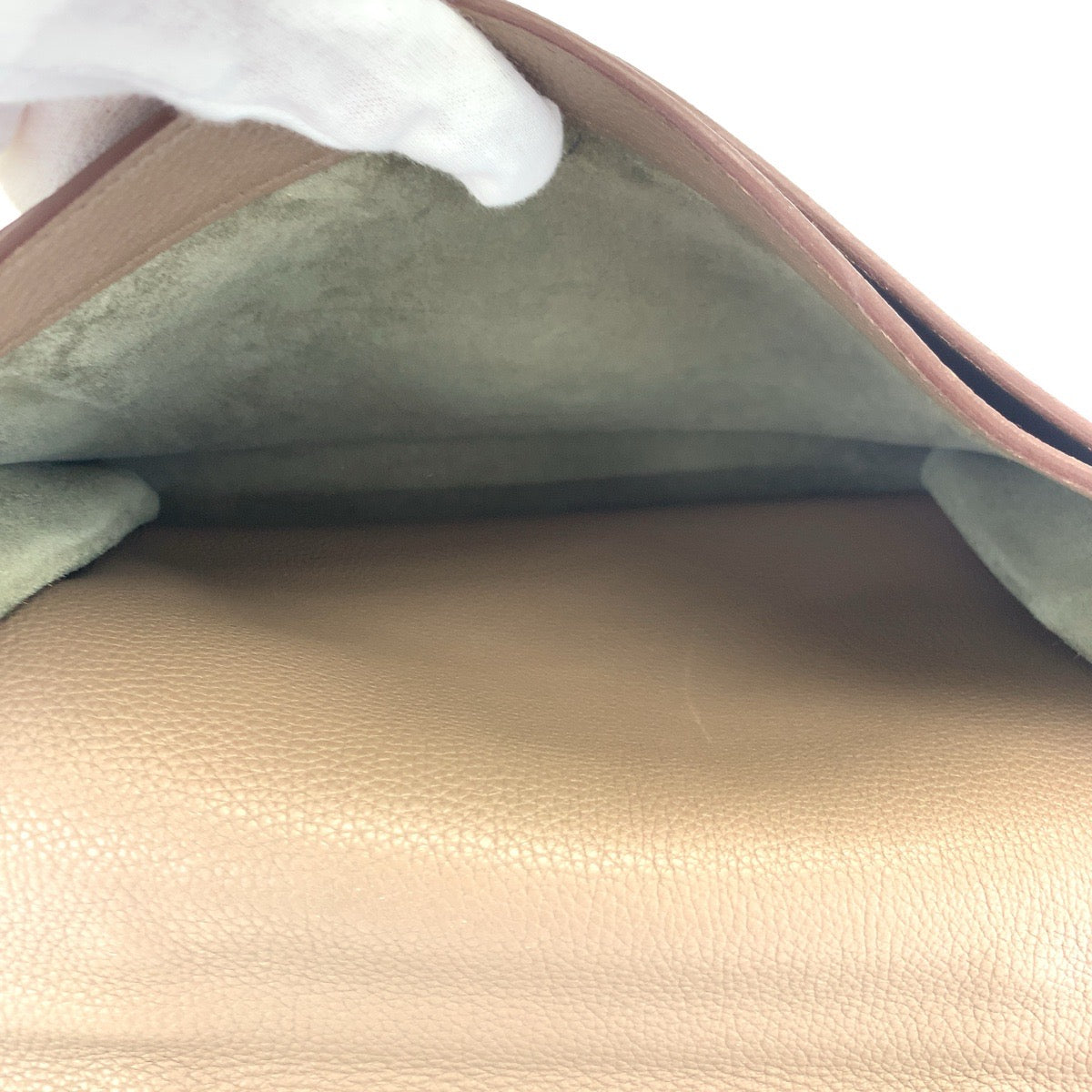HERMES エルメス サックアデペッシュ 27 ヴェールヴェロネーゼ トリヨンクレマンス ビジネスバッグ セカンドバッグ クラッチバッグ メンズ
