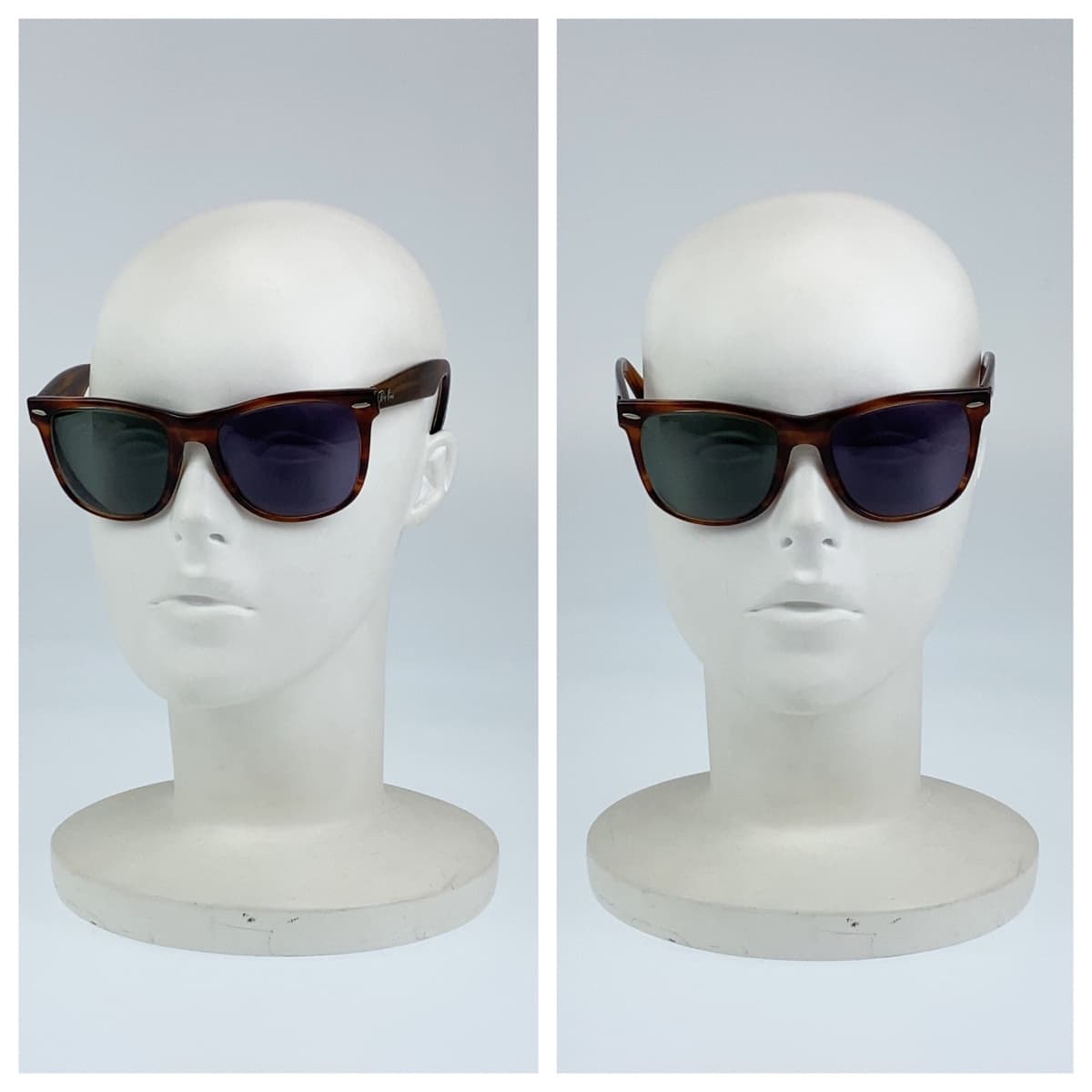 Ray-Ban B&L RAY-BAN USA Brown Plastic Sunglasses with prescription Wellington for men