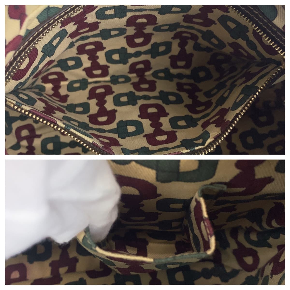 GUCCI グッチ ブラウン 茶 ゴールド金具 スウェード / レザー 153010 ワンショルダーバッグ 肩掛け レディース