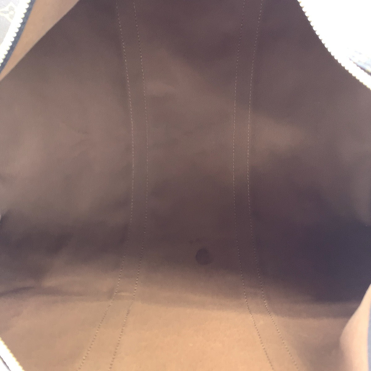 LOUIS VUITTON ルイヴィトン モノグラム キーポル50 ブラウン 茶 ベージュ ゴールド金具 PVC M41426 ボストンバッグ 旅行バッグ レディース