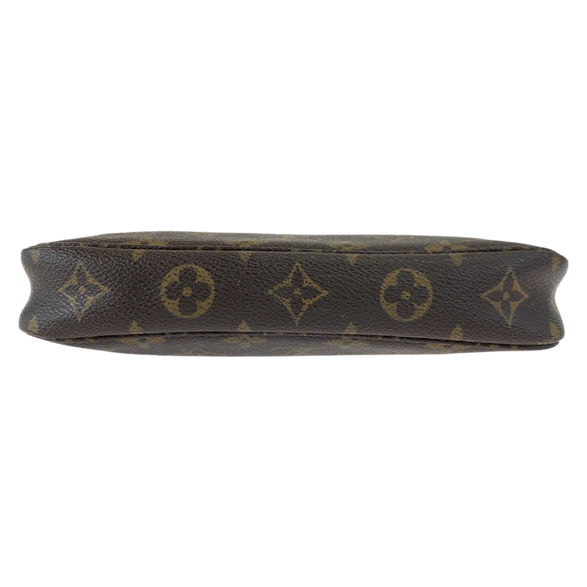 LOUIS VUITTON ルイヴィトン モノグラム ブラウン 茶 ベージュ ゴールド金具 PVC N51980 ポーチ アクセサリーポーチ レディース