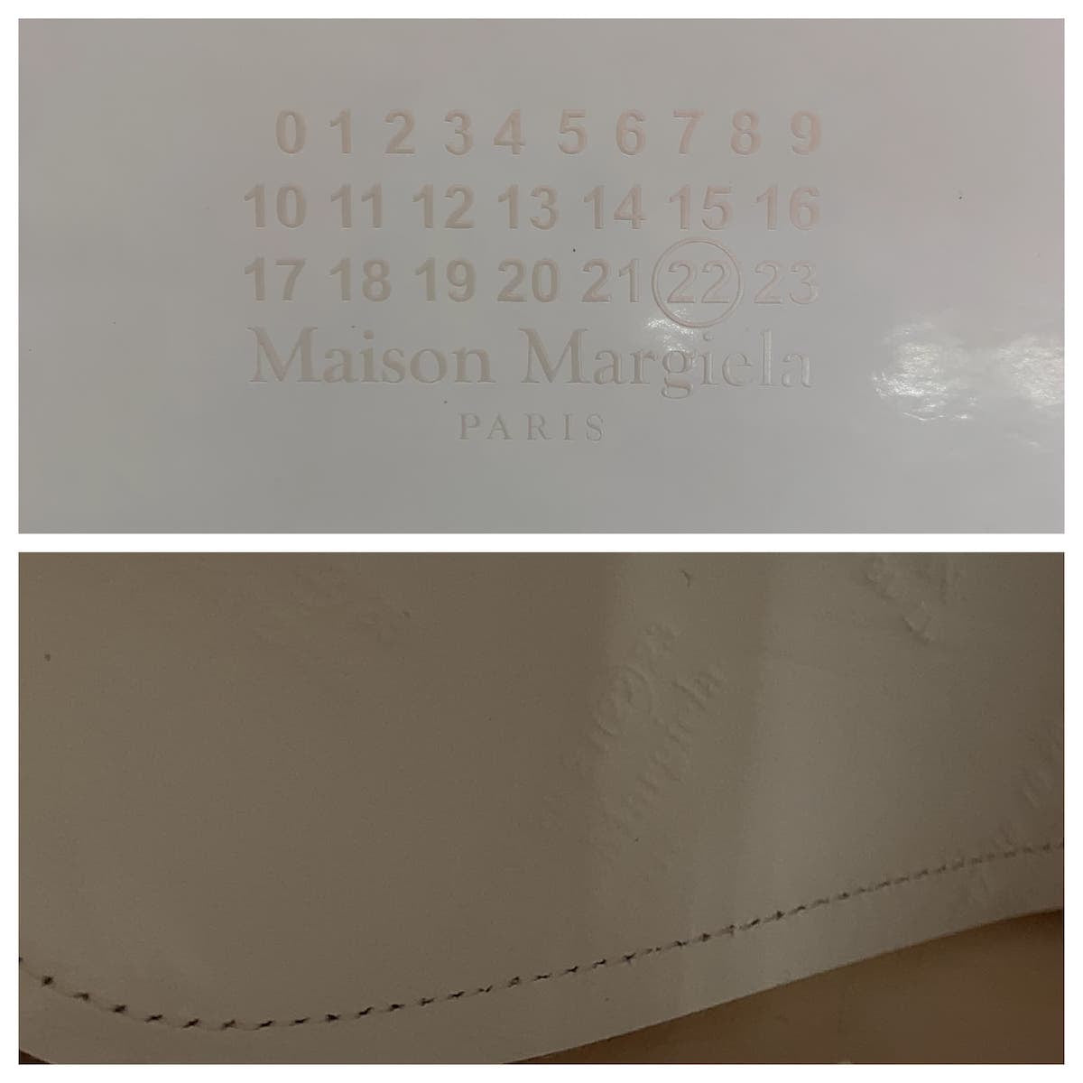 Maison Margiela Size 36 White Rubber S38WU0378 P4365 Boots Tabi Women's