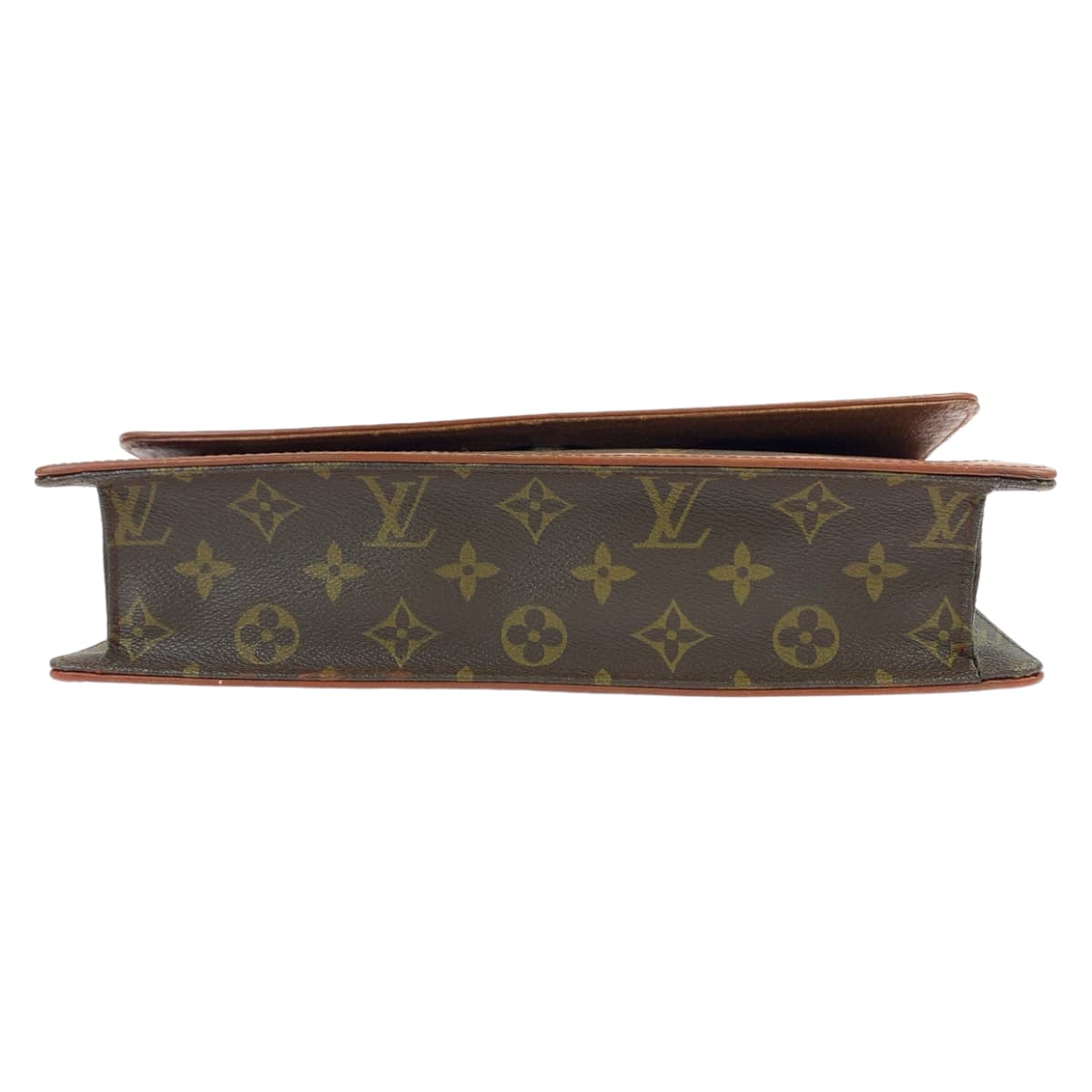 LOUIS VUITTON Vintage Monogram Pochette Dame GM Brown Gold Hardware PVC M51810 Clutch Bag Second Bag Unisex Men's