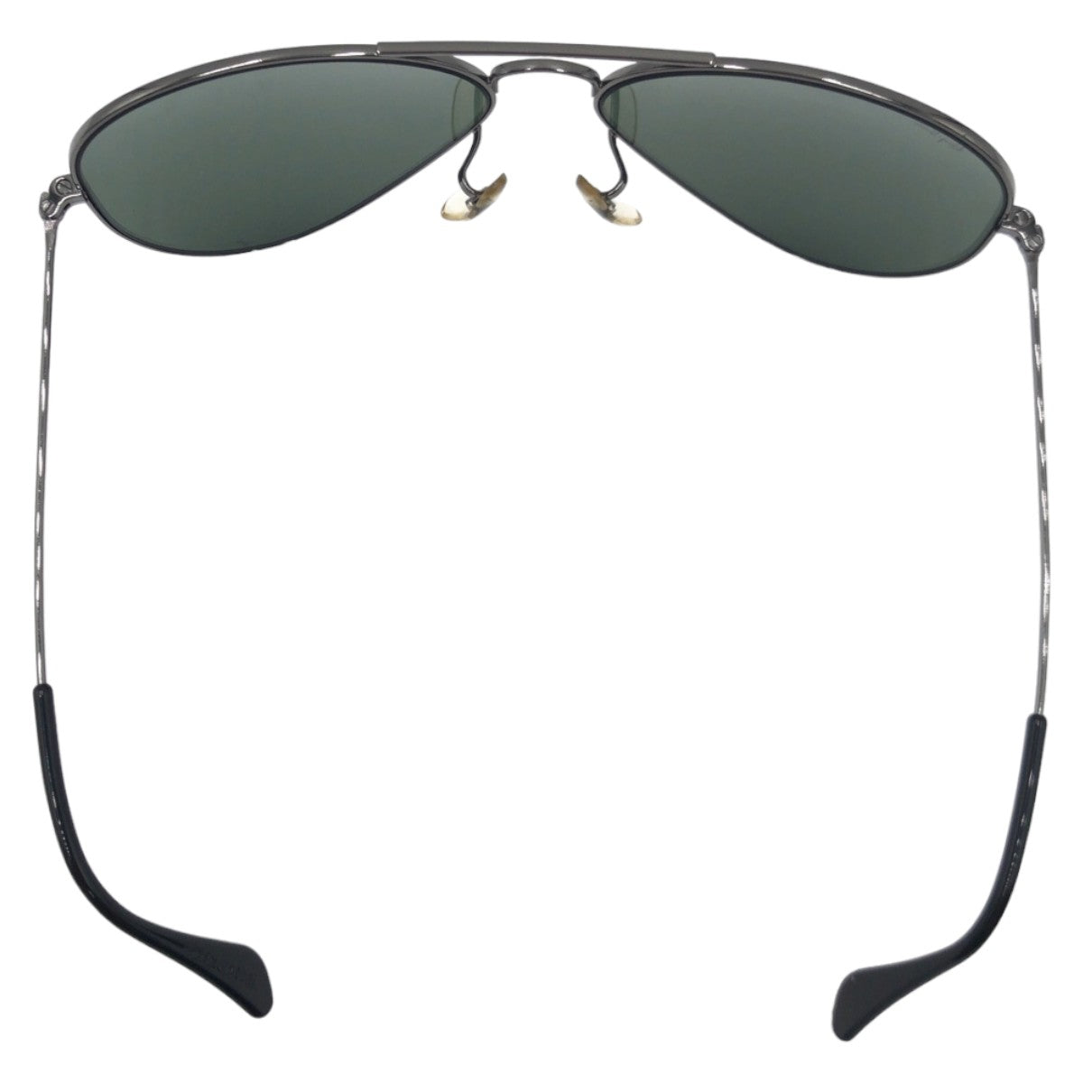 Ray-Ban B&L RAY-BAN USA Aviator Unisex Black Metal W3130 PXBK 58□14 Sunglasses Teardrop Men's