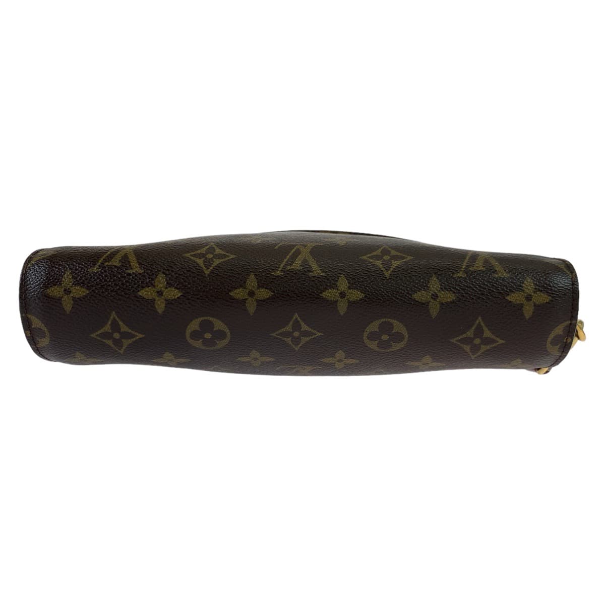 LOUIS VUITTON Louis Vuitton Monogram Orsay Brown Gold Hardware PVC/Leather M51790 Second Bag Clutch Bag Men's