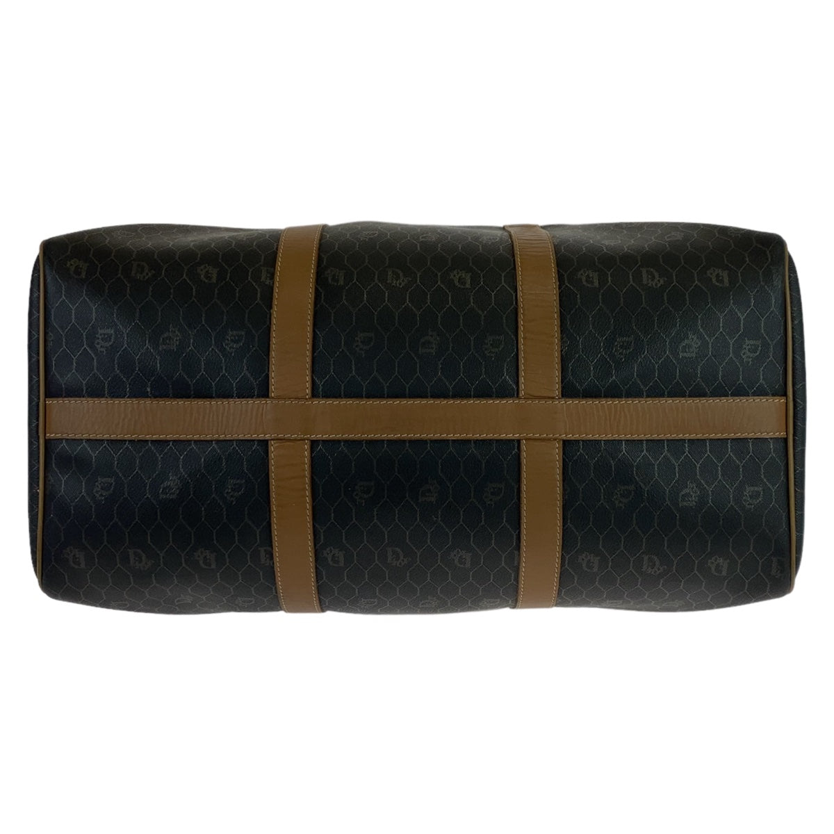 10775
Dior ディオール ヴィンテージ ハニカム柄 ブラック 黒 ブラウン ゴールド金具 レザー ボストンバッグ 旅行バッグ レディース