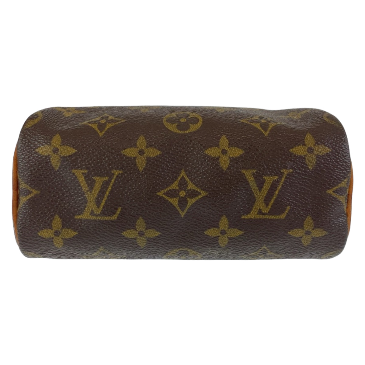 LOUIS VUITTON Louis Vuitton Monogram Mini Speedy Brown Gold Hardware PVC/Leather M41534 Shoulder Bag Handbag 2way Women's