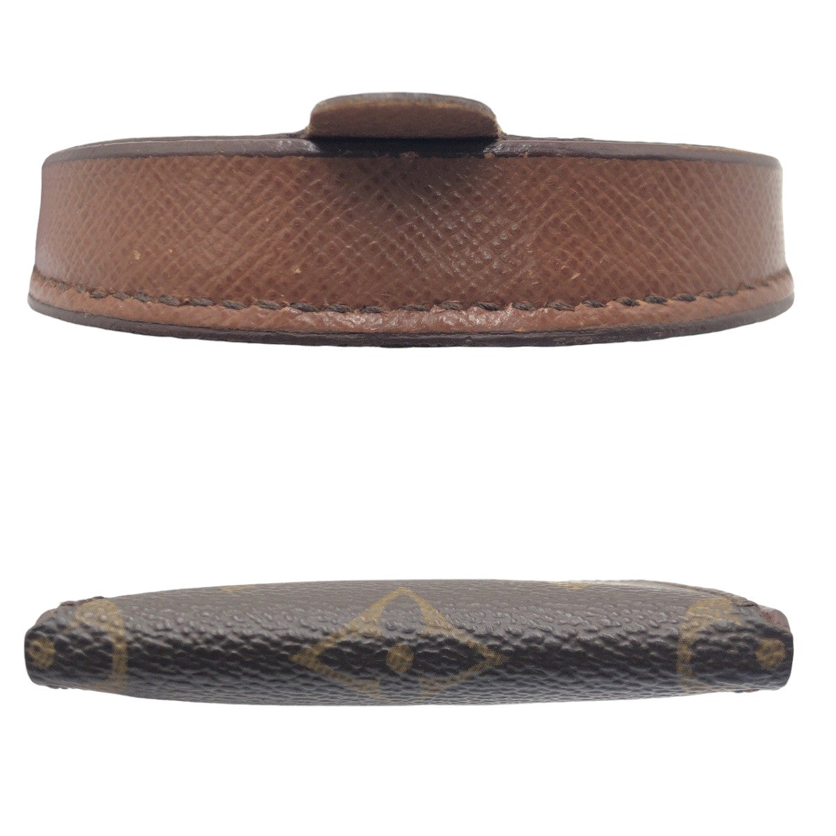 LOUIS VUITTON Louis Vuitton Monogram Portemonnay Cuvette Unisex Brown PVC M61960 Coin Case Purse for Women