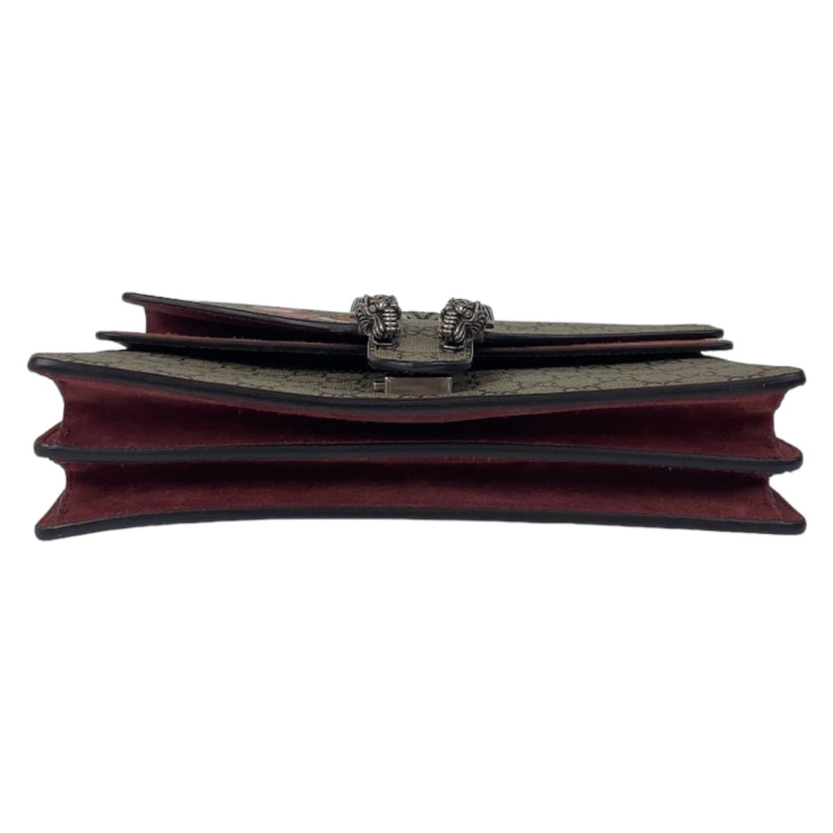 GUCCI グッチ ディオニュソス ブルームス ベージュ ピンク シルバー金具 GGスプリームキャンバス / スウェード 400249 ショルダーバッグ レディース