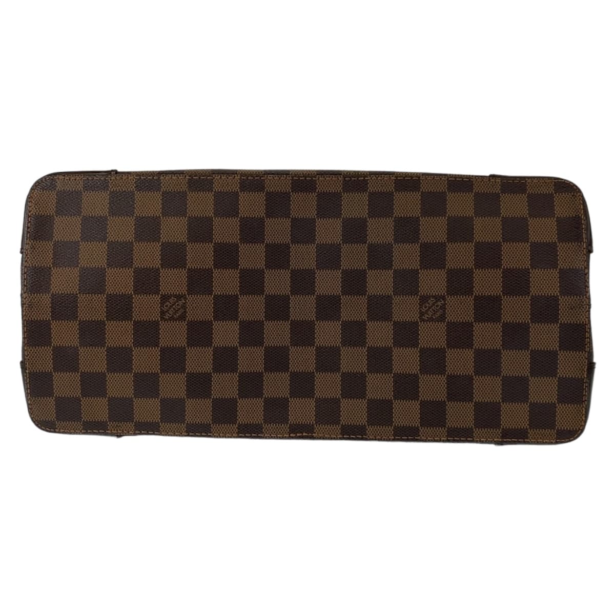 LOUIS VUITTON ルイヴィトン ダミエ ハムプステッドMM ブラウン 茶 レッド ゴールド金具 PVC N51204 トートバッグ 肩掛け レディース