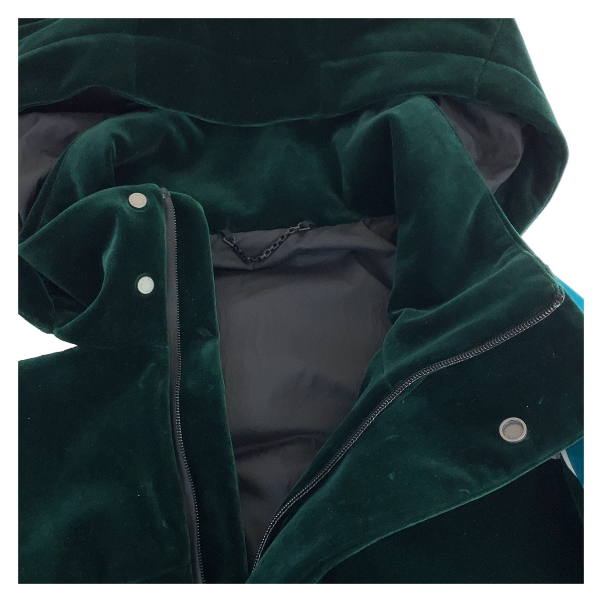 10929
LOUIS VUITTON ルイヴィトン テクニカルテープドベロア サイズ46 グリーン 緑 ブルー ベロア RM222 PR2 HNB95E ウインドブレーカー ブルゾン メンズ A190