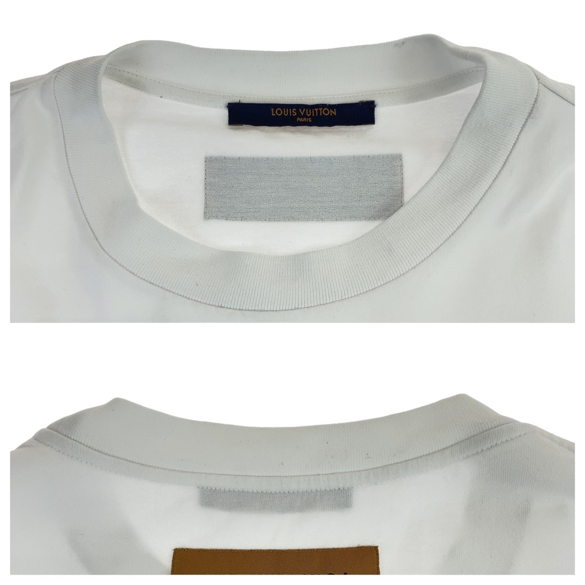 LOUIS VUITTON ルイヴィトン 20AW モノグラム ヴァージルアブロー サイズM ホワイト 白 マルチカラー コットン 半袖Tシャツ クルーネック メンズ