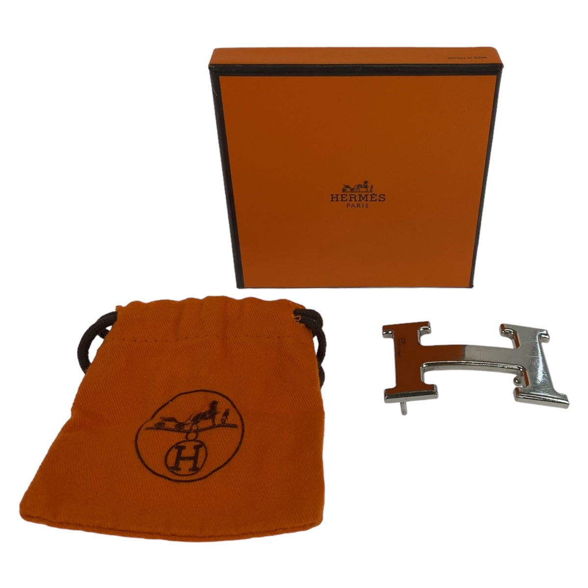 HERMES エルメス コンスタンス シルバー 銀 メタル バックル Hバックル 男女兼用 メンズ