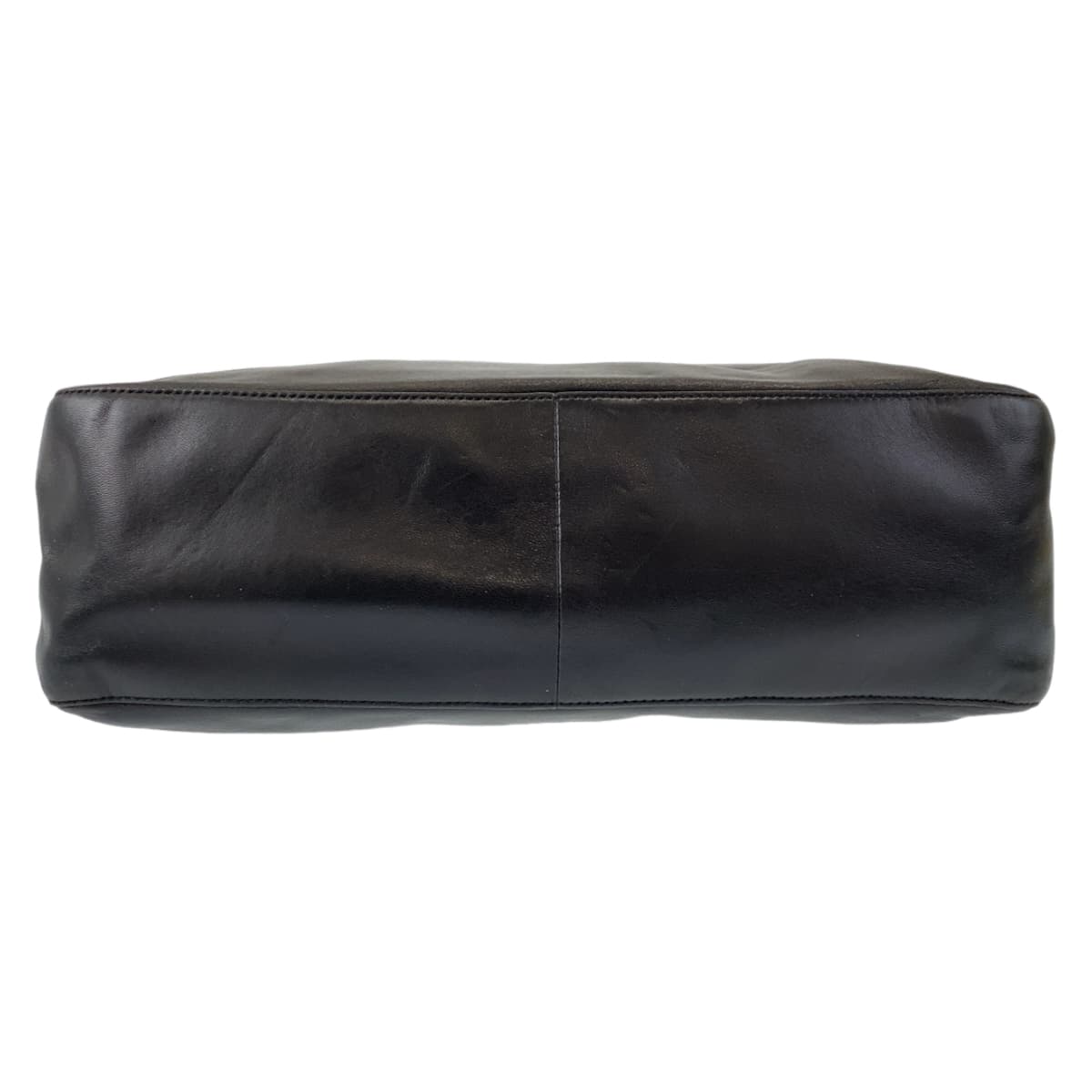 10986
PRADA プラダ ヴィンテージ プラチェーン ブラック 黒 シルバー金具 レザー ショルダーバッグ トートバッグ レディース