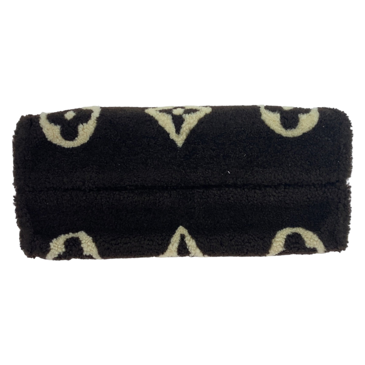 11037
LOUIS VUITTON ルイヴィトン モノグラム テディ オンザゴー GM ブラック 黒 ホワイト 白 ムートン M55420 ショルダーバッグ トートバッグ 2way レディース SA310