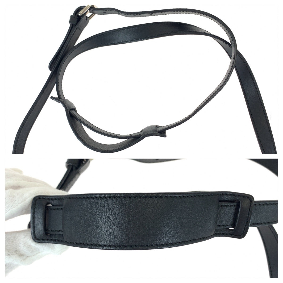 11078
GUCCI グッチ エンボスナイロン GG柄 ブラック シルバー金具 ナイロン / レザー 314529 斜め掛け ショルダーバッグ メッセンジャーバッグ メンズ