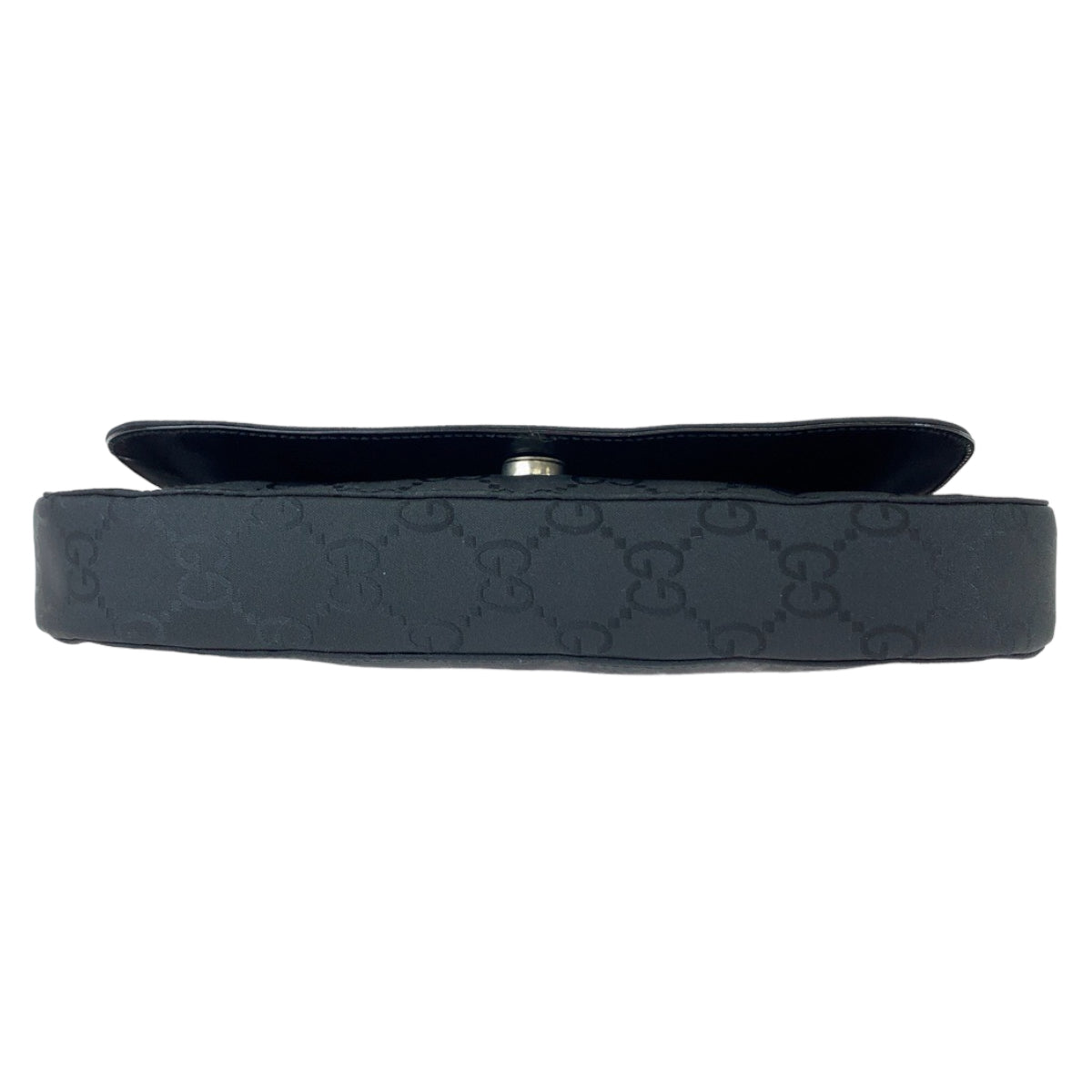 11106
GUCCI グッチ GG柄 ブラック シルバー金具 GGキャンバス 001 3195 002214 ホーボー ショルダーバッグ レディース