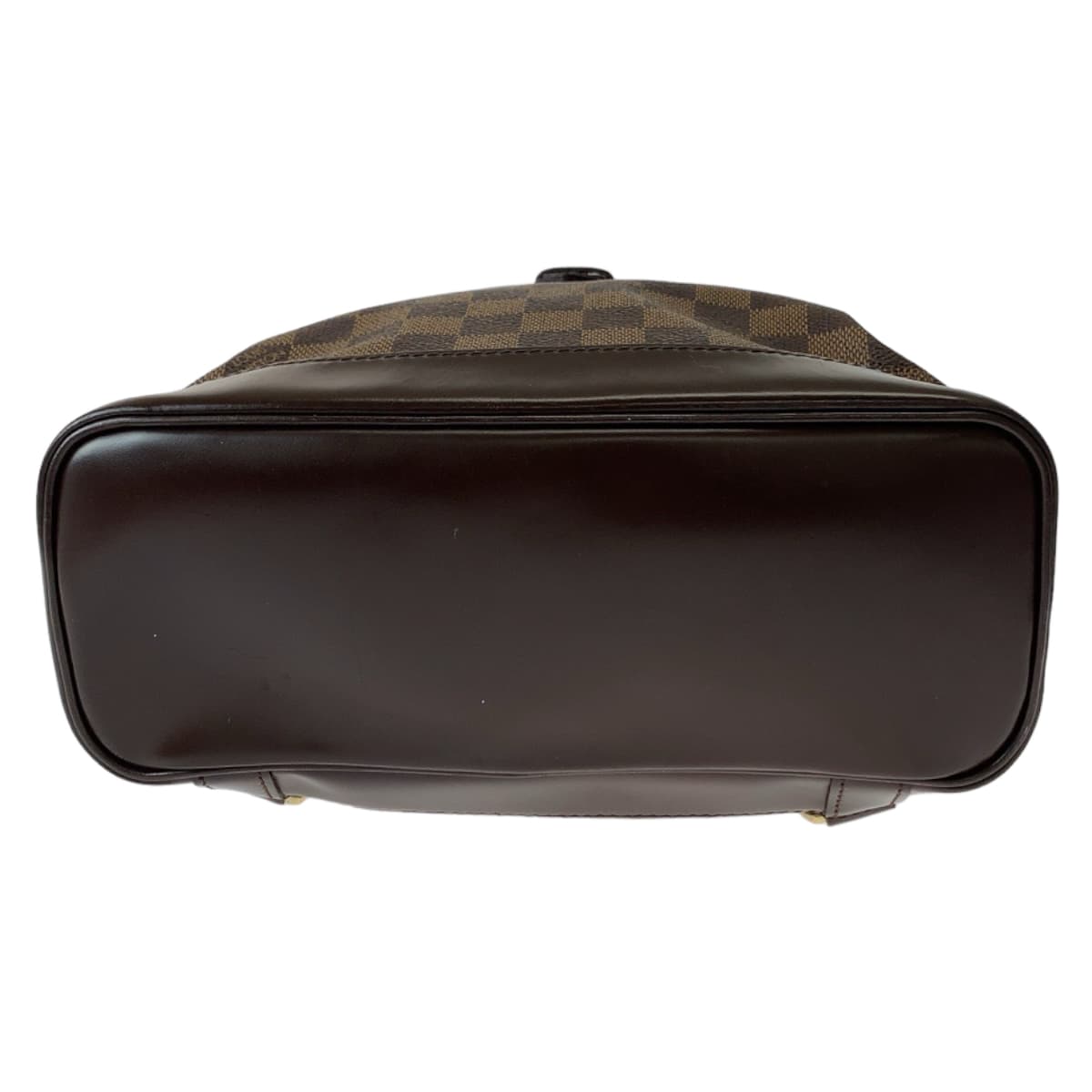 11146
LOUIS VUITTON ルイヴィトン ダミエ ソーホー ブラウン ゴールド金具 PVC N51132 デイパック バックパック レディース