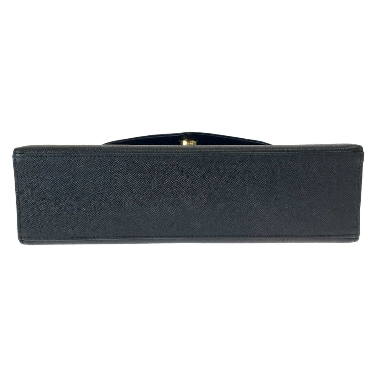 YVES SAINT LAURENT イヴ・サンローラン クラシック YSLロゴ ブラック 黒 レザー ハンドバッグ レディース