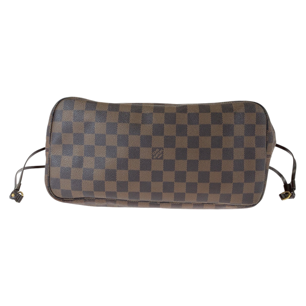 LOUIS VUITTON ルイヴィトン ダミエ ネヴァーフルMM エベヌ ブラウン 茶 ゴールド金具 PVC N51105 ショルダーバッグ トートバッグ レディース