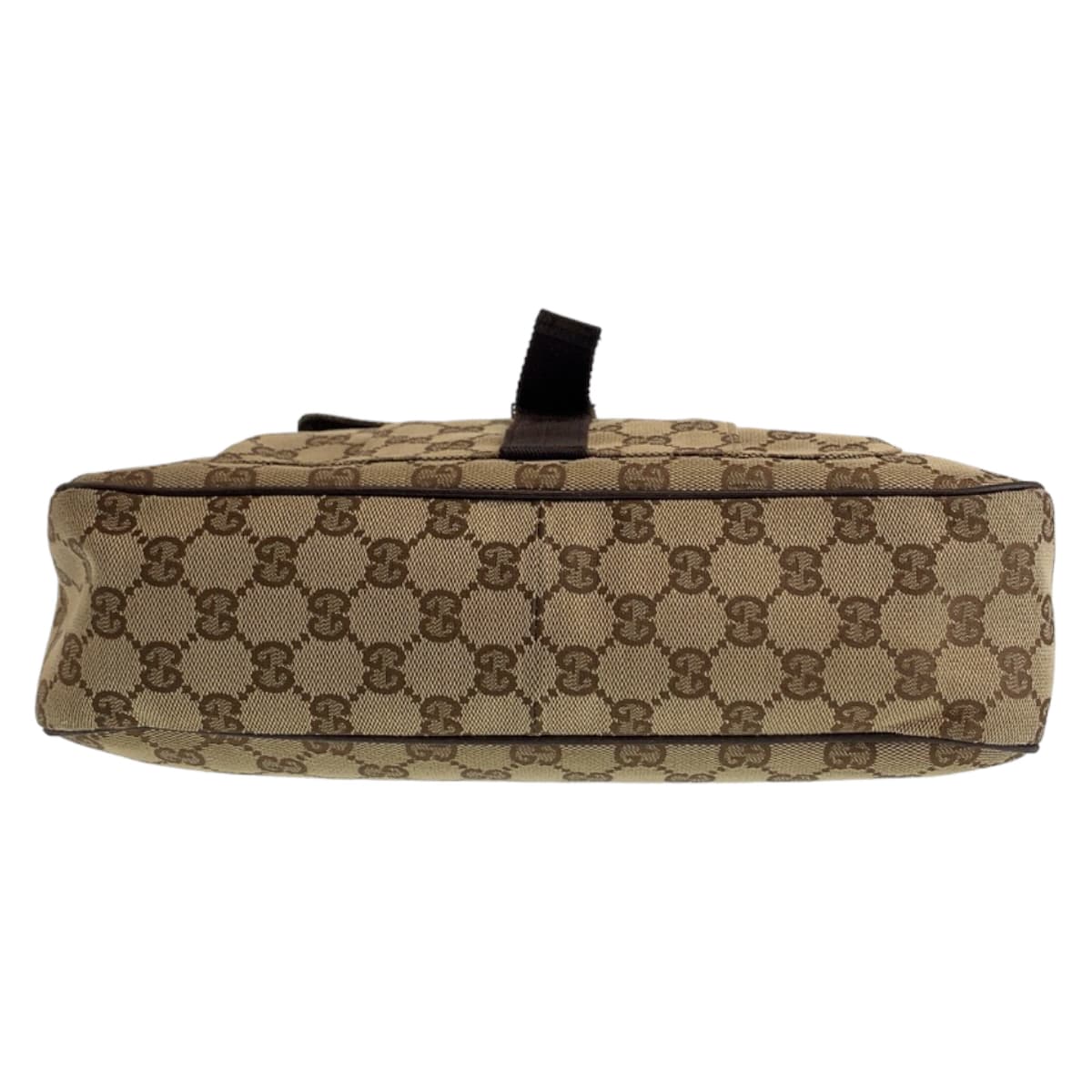 11332
GUCCI グッチ ベージュ シルバー金具 GGキャンバス 131211 斜め掛け ショルダーバッグ メッセンジャーバッグ 男女兼用 メンズ ABP25