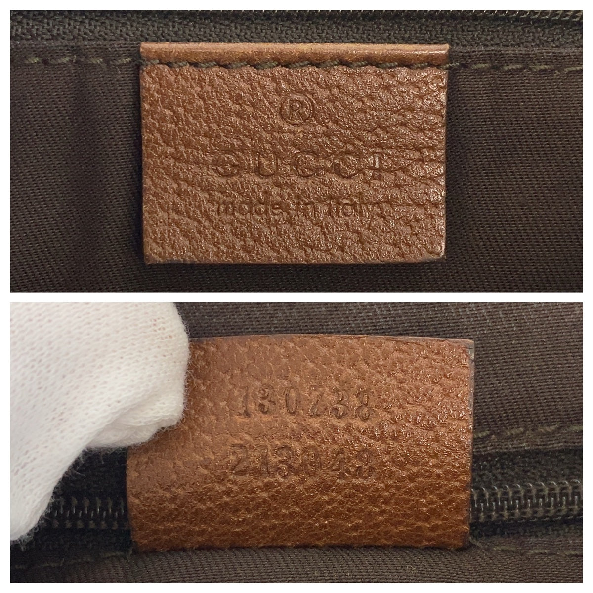 11370
GUCCI グッチ アビー インターロッキング ブルー ブラウン ゴールド金具 デニム / レザー 130738 ホーボー ショルダーバッグ レディース
