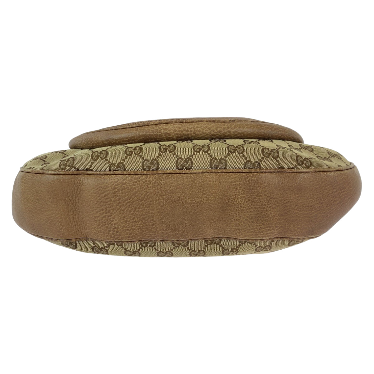 12442
GUCCI グッチ ホースビット ブラウン ベージュ ゴールド金具 GGキャンバス 223955 ショルダーバッグ ハンドバッグ 2way レディース