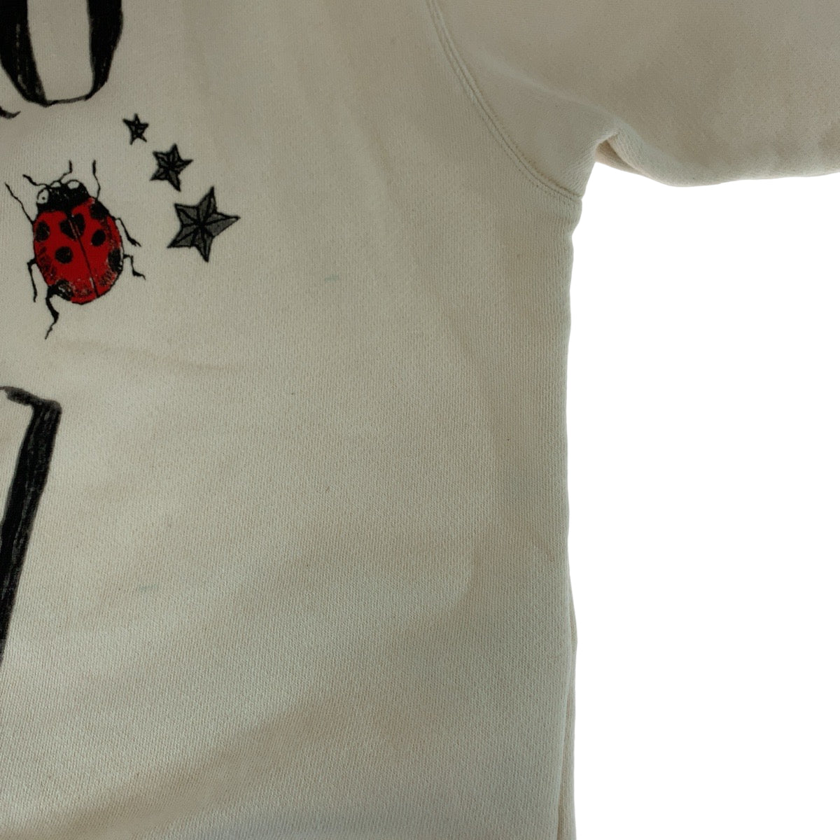 11413
GUCCI グッチ 21AW 日本限定 ヒグチユウココラボ サイズM 男女兼用 アイボリー ブラック コットン 626990 XJDTI トレーナー スウェット メンズ AB29