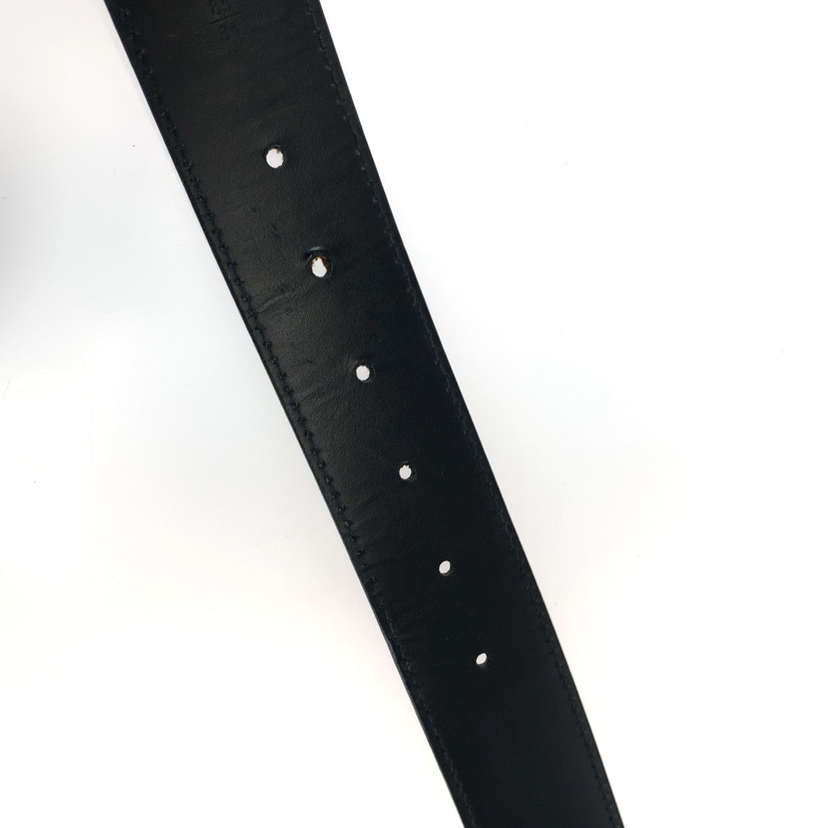 LOUIS VUITTON ルイヴィトン モノグラム サンチュール イニシャル 40MM 85cm/34inc ブラウン シルバー金具 PVC M9821 ベルト メンズ