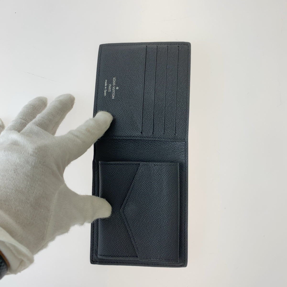 LOUIS VUITTON ルイヴィトン モノグラム エクリプス ポルトフォイユ マルコNM ブラック 黒 シルバー金具 PVC M62545 折財布 コンパクトウォレット メンズ